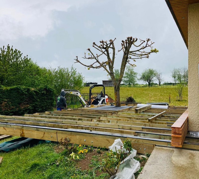 Création terrasse sur mesure à Bourgoin JALLIEU
