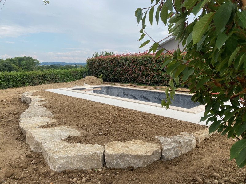 aménagement en pierre à Bourgoin jallieu 