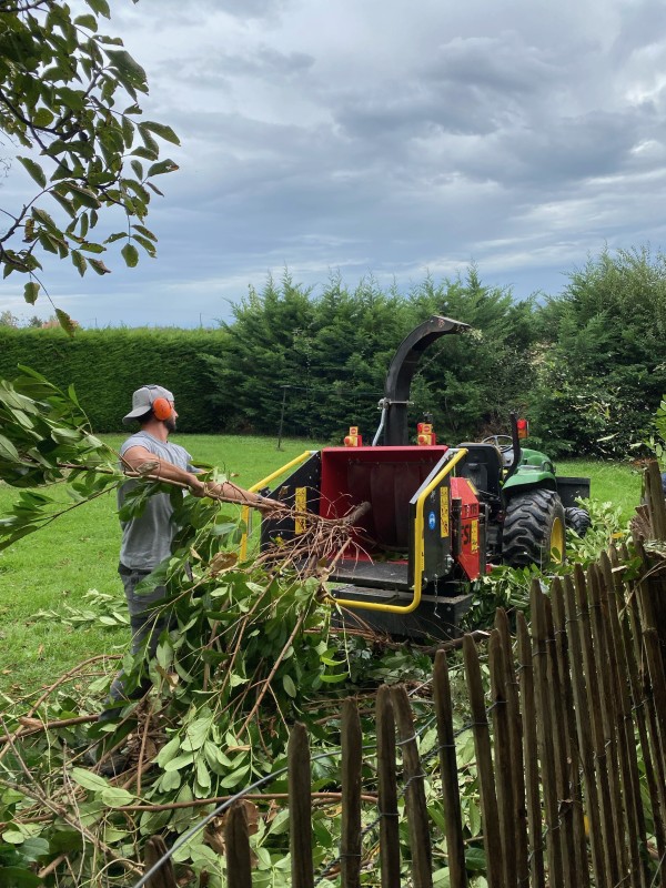 broyage des déchets verts à vienne